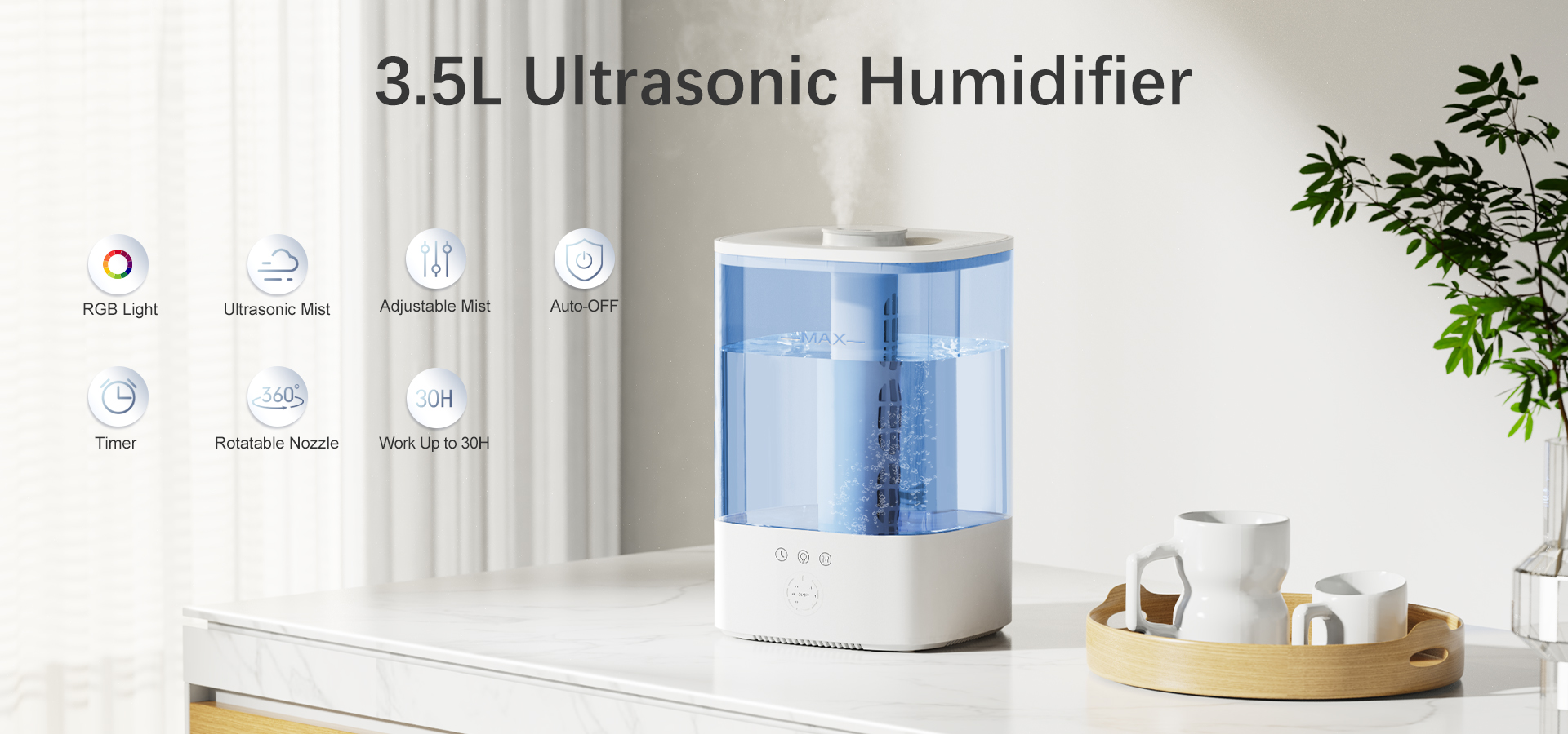 xiaomi ultrasonic humidifier